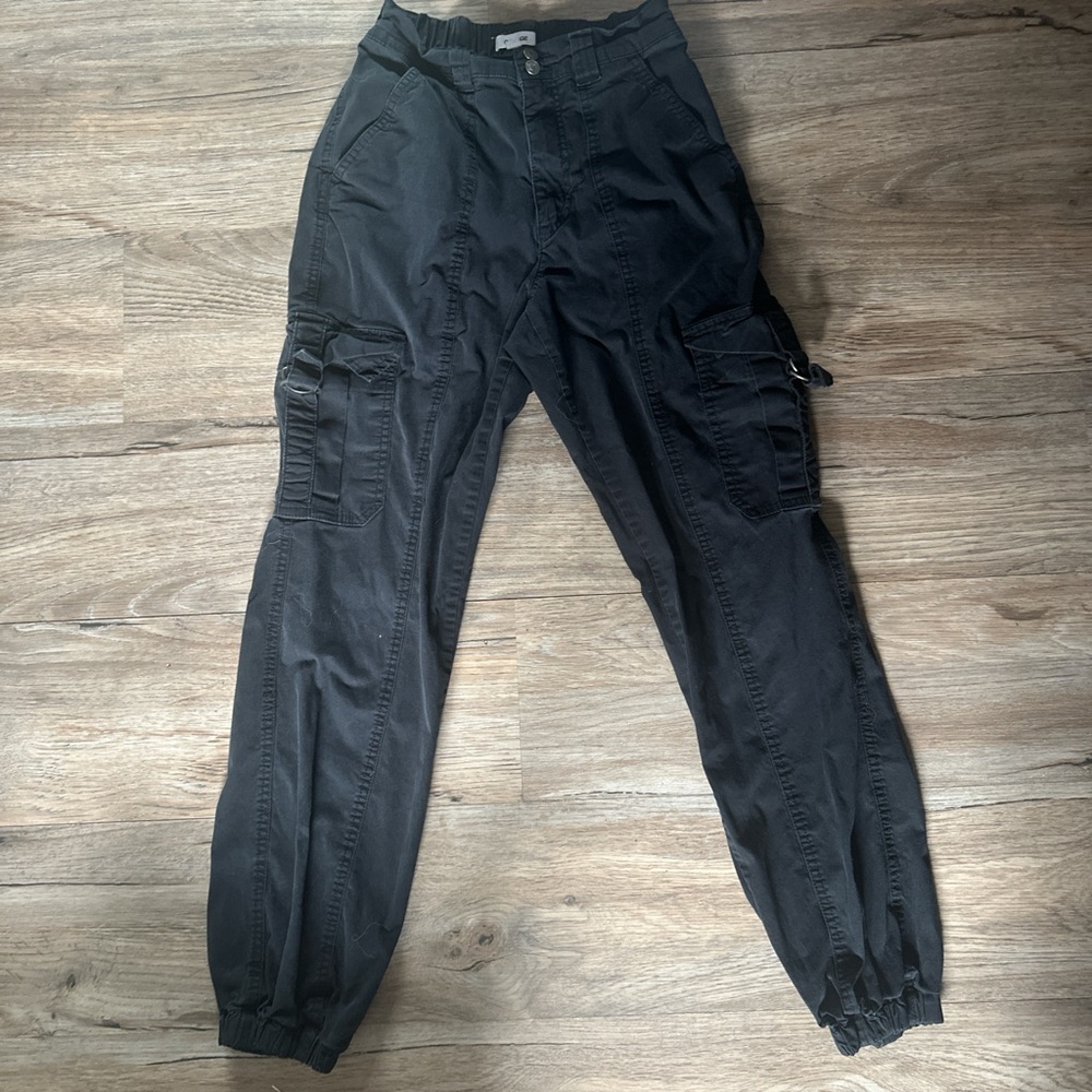 Black XS Garage Cargo Pants
